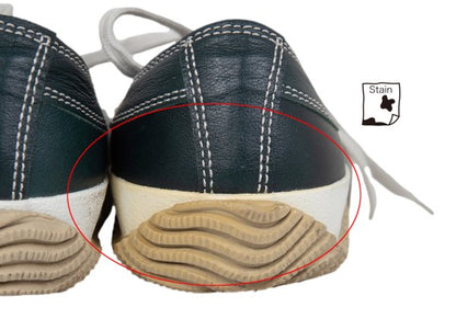SPINGLE MOVE SPM- Leather Sneakers Deep Green Size 24CM