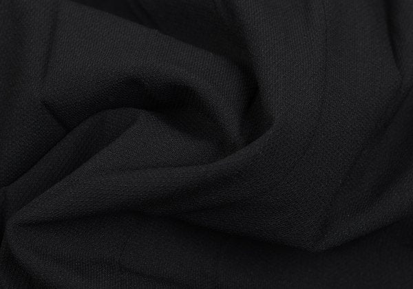 ISSEY MIYAKE 00SS Black Lapel Pleated Jacket Size S