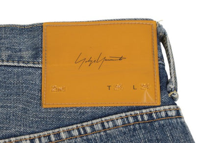 Yohji Yamamoto POUR HOMME 02AW Yuzen Jeans Indigo Size 34