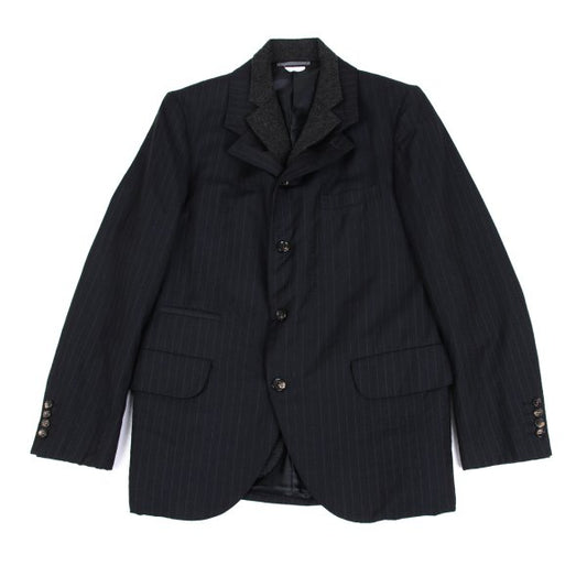 COMME des GARCONS HOMME DEUX Vest-Panel Vest Navy Size M