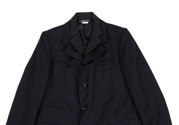 COMME des GARCONS HOMME DEUX Vest-Panel Vest Navy Size M