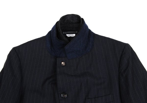 COMME des GARCONS HOMME DEUX Vest-Panel Vest Navy Size M