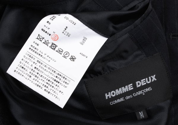COMME des GARCONS HOMME DEUX Vest-Panel Vest Navy Size M