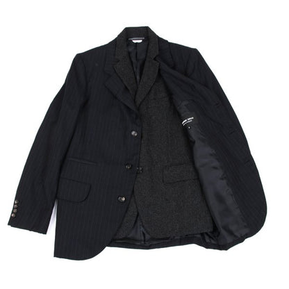 COMME des GARCONS HOMME DEUX Embroidered Setup Blue Size M