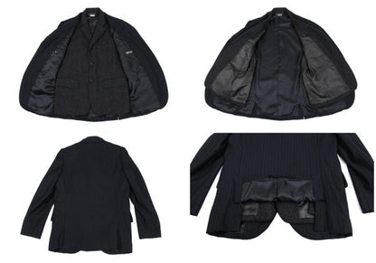 COMME des GARCONS HOMME DEUX Embroidered Setup Blue Size M