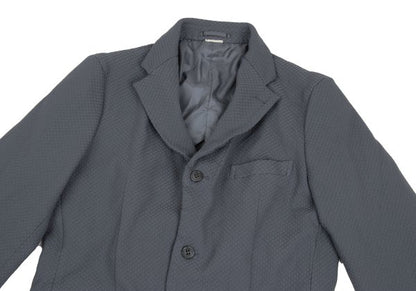 COMME des GARCONS HOMME DEUX Poly Design Blue Gray Jacket Size L