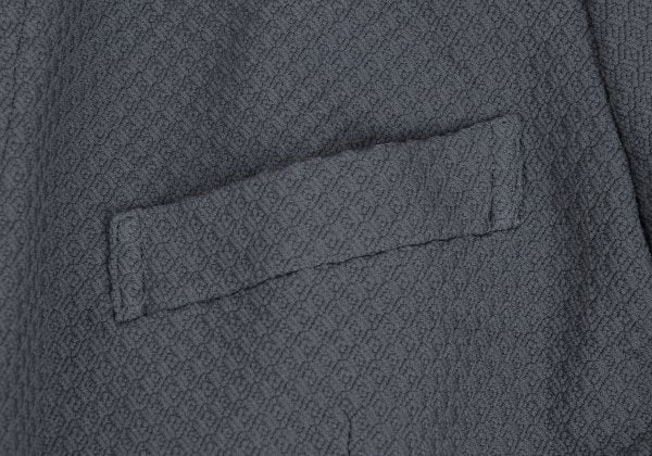 COMME des GARCONS HOMME DEUX Poly Design Blue Gray Jacket Size L