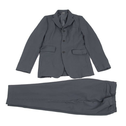 COMME des GARCONS HOMME DEUX Poly Design Blue Gray Jacket Size L
