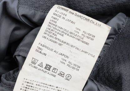 COMME des GARCONS HOMME DEUX Poly Design Blue Gray Jacket Size L