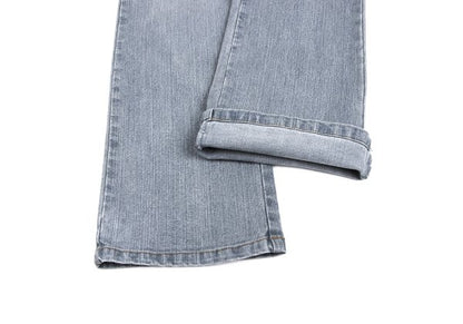 VIVIENNETAM Dragon Embroidery Indigo Blue Jeans