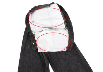 Y's Asymmetrical Pocket Design Denim Jeans Black Size 1