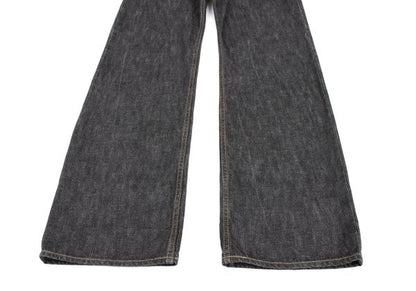 Y's Asymmetrical Pocket Design Denim Jeans Black Size 1