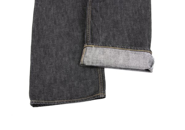 Y's Asymmetrical Pocket Design Denim Jeans Black Size 1
