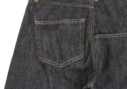 Y's Asymmetrical Pocket Design Denim Jeans Black Size 1