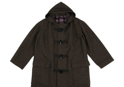 Jean Paul GAULTIER HOMME Wool Duffle Coat Brown Size M