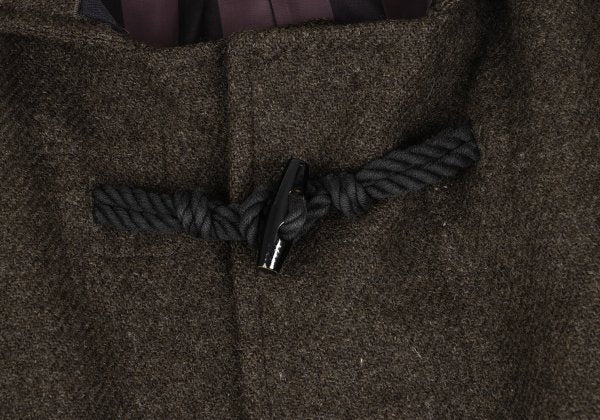 Jean Paul GAULTIER HOMME Wool Duffle Coat Brown Size M