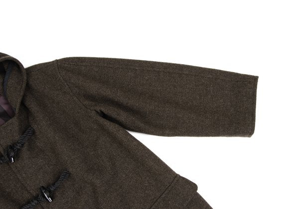 Jean Paul GAULTIER HOMME Wool Duffle Coat Brown Size M