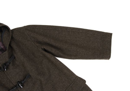 Jean Paul GAULTIER HOMME Wool Duffle Coat Brown Size M
