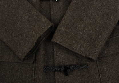 Jean Paul GAULTIER HOMME Wool Duffle Coat Brown Size M