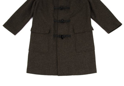 Jean Paul GAULTIER HOMME Wool Duffle Coat Brown Size M