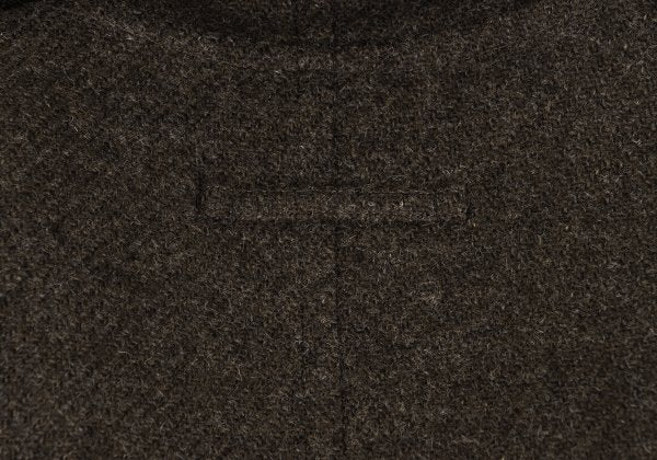 Jean Paul GAULTIER HOMME Wool Duffle Coat Brown Size M