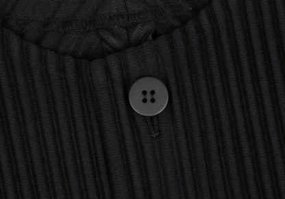 HOMME PLISSE ISSEY MIYAKE Pleated All-in-One Black Size 1