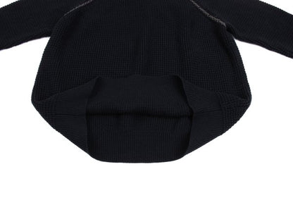 Y's for men Wool Acrylic Waffle High Sweater Navy Size 3