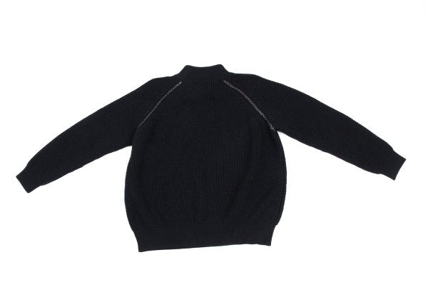 Y's for men Wool Acrylic Waffle High Sweater Navy Size 3