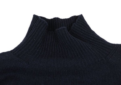 Y's for men Wool Turtleneck Sweater Navy Size L