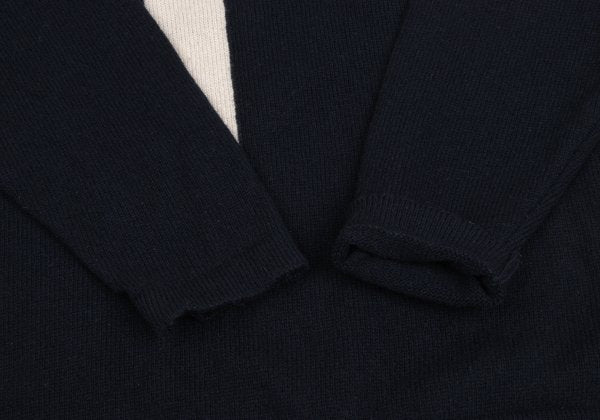 Y's for men Wool Turtleneck Sweater Navy Size L