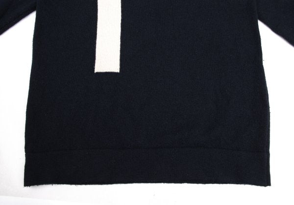 Y's for men Wool Turtleneck Sweater Navy Size L