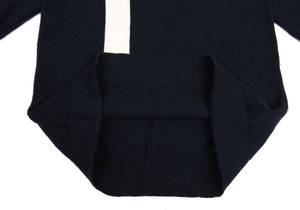 Y's for men Wool Turtleneck Sweater Navy Size L