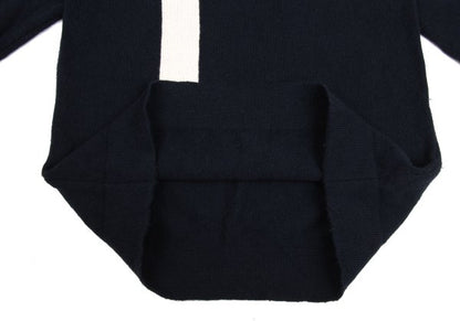 Y's for men Wool Turtleneck Sweater Navy Size L