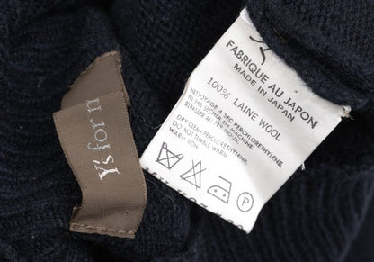 Y's for men Wool Turtleneck Sweater Navy Size L