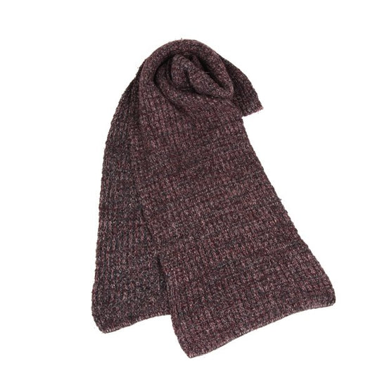 Y's for men Wool Knit Scarf Burgundy