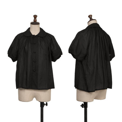 COMME des GARCONS Cotton Sheer Blouse Black Size S