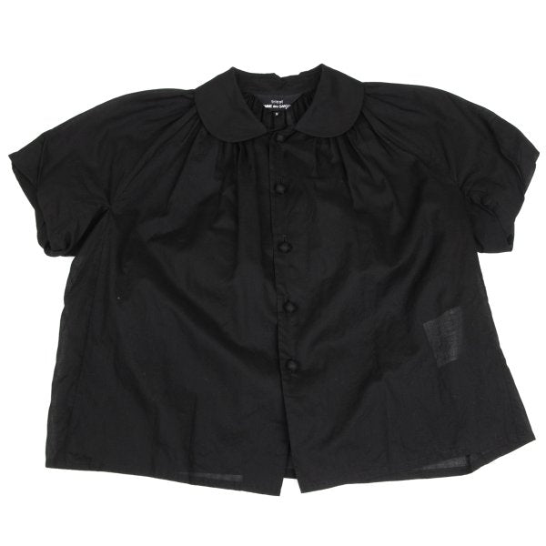 COMME des GARCONS Cotton Sheer Blouse Black Size S