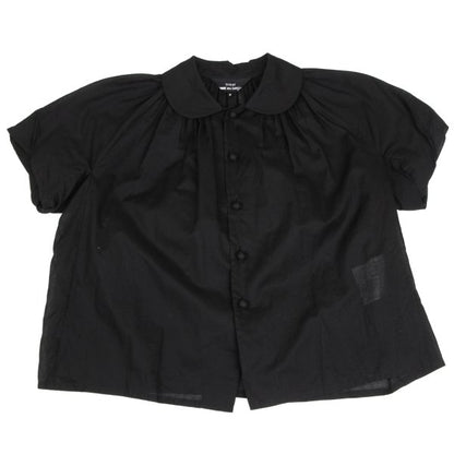 COMME des GARCONS Cotton Sheer Blouse Black Size S