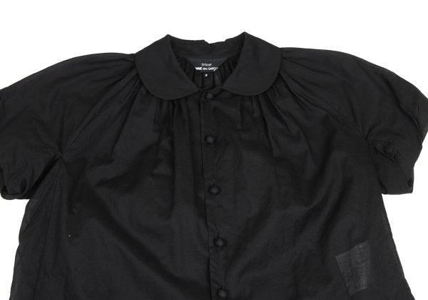 COMME des GARCONS Cotton Sheer Blouse Black Size S