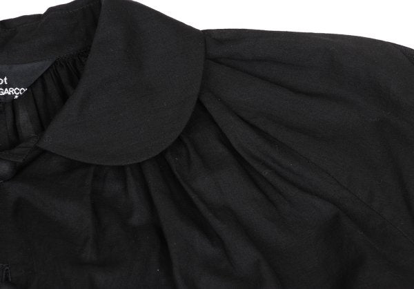 COMME des GARCONS Cotton Sheer Blouse Black Size S