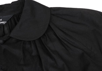 COMME des GARCONS Cotton Sheer Blouse Black Size S