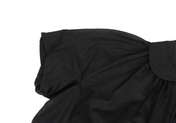 COMME des GARCONS Cotton Sheer Blouse Black Size S
