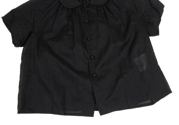COMME des GARCONS Cotton Sheer Blouse Black Size S