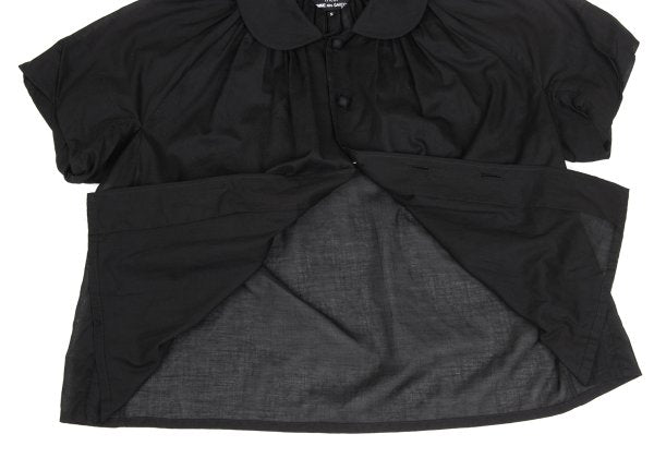 COMME des GARCONS Cotton Sheer Blouse Black Size S