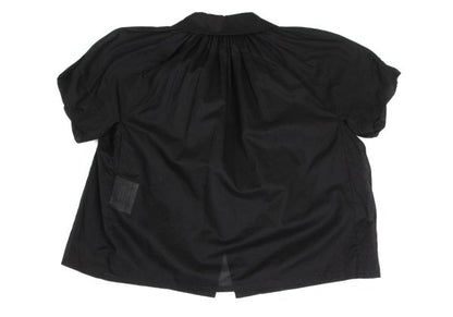 COMME des GARCONS Cotton Sheer Blouse Black Size S