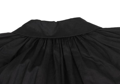 COMME des GARCONS Cotton Sheer Blouse Black Size S