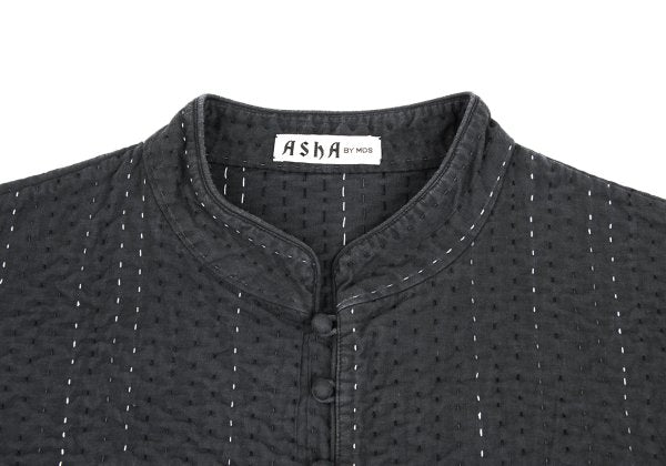 Issey Miyake ASHA BY MDS Sashiko Multi-Button Band Size L