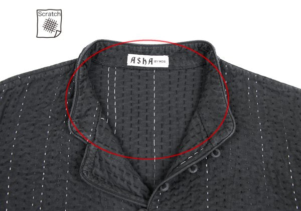 Issey Miyake ASHA BY MDS Sashiko Multi-Button Band Size L