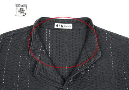 Issey Miyake ASHA BY MDS Sashiko Multi-Button Band Size L