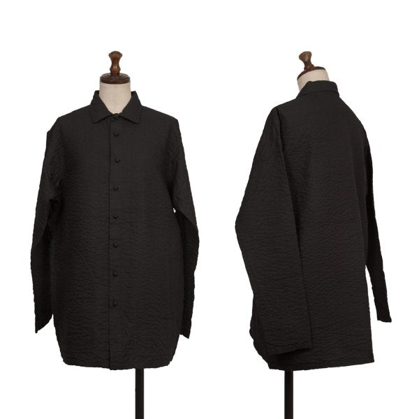 Issey Miyake ASHA BY MDS Sashiko Cotton Jacket Black Size M